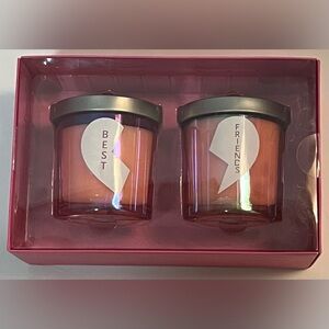 Best Friends Candle Set. Pink.